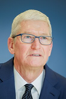 Apple CEO Tim Cook from Wikepedia